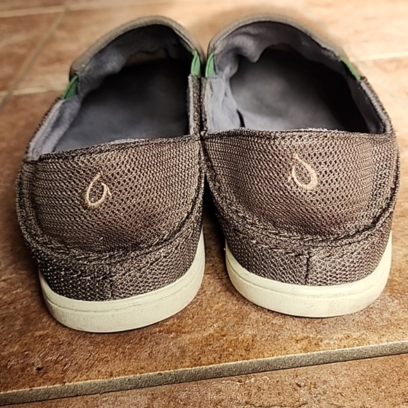 Olukai Nohea Mesh Casual Convertable Loafer Shoe 8.5 Mustang Lime Peel - Picture 4 of 11